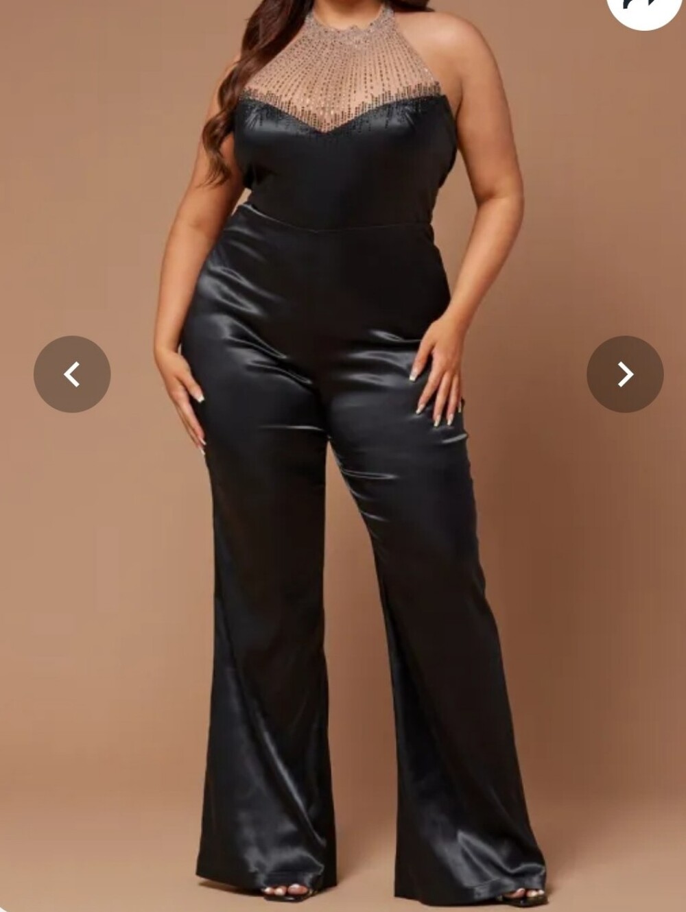 Lila Grace Embellished Jumpsuit